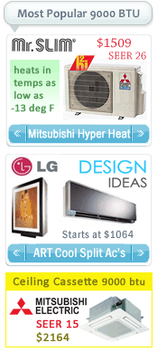 ductless air conditioners price